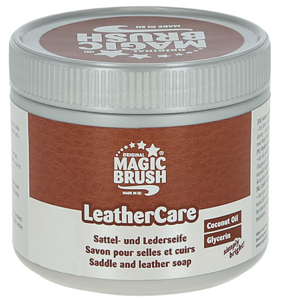 MagicBrush LeatherCare Jabón para monturas y cuero