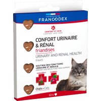 Francodex Friandises Confort Urinaire et Rénal pour chat