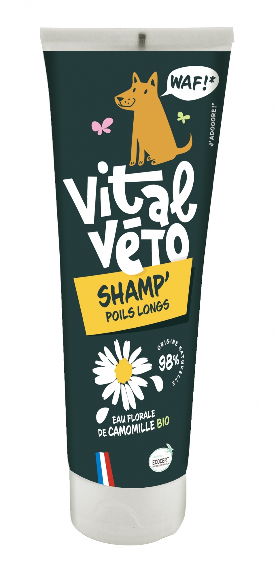 Vitalveto shampoing pour chien à poils long
