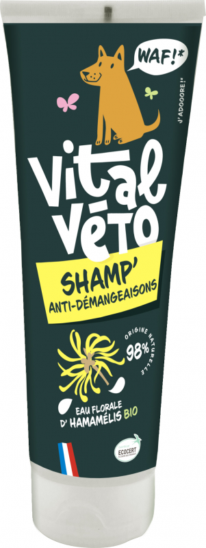 Vitalveto shampoo Shamp'anti-comichão para cão