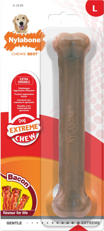 Nylabone Extreme chew : gosto a Bacon
