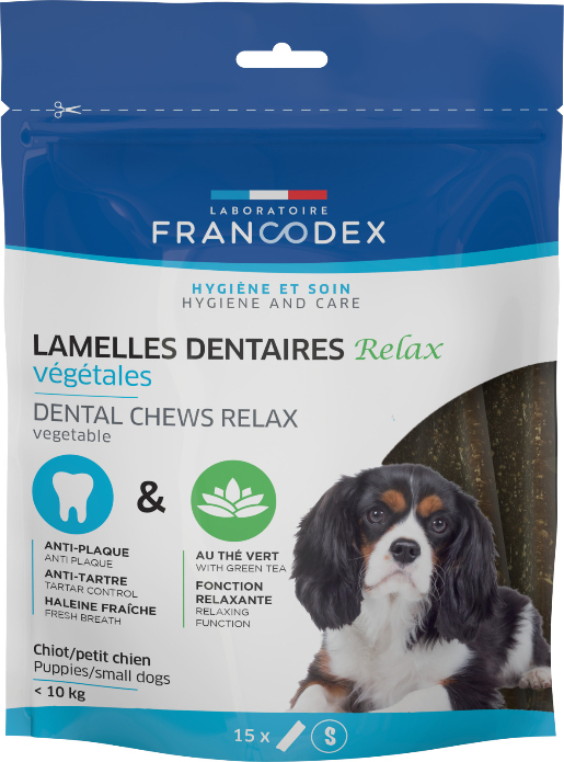 Francodex Lamelle Dentaire Relax Végétale pour chien