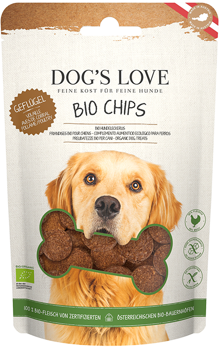 DOG'S LOVE Bio Chips de aves para perros