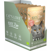 CAT'S LOVE BIO Multipack pour chat adulte