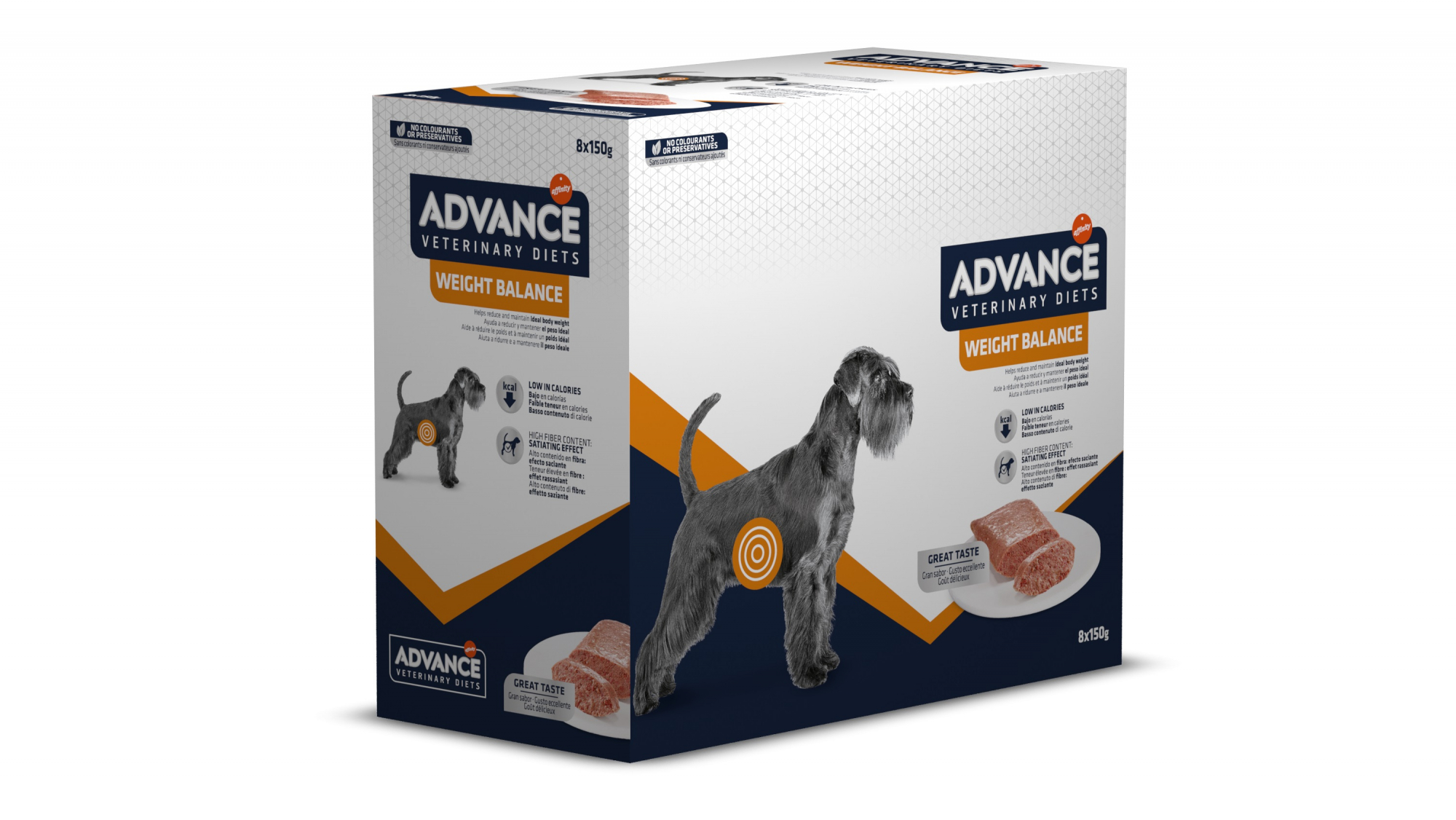 Advance Veterinary Diets Weight Balance Adult Nassfutter für Hunde