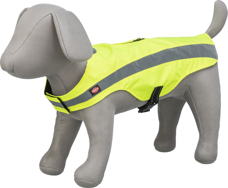 Gilet de sécurité jaune fluo pour chien 56 cm : Éducation et dressage du  chien Europet animalerie - botanic®