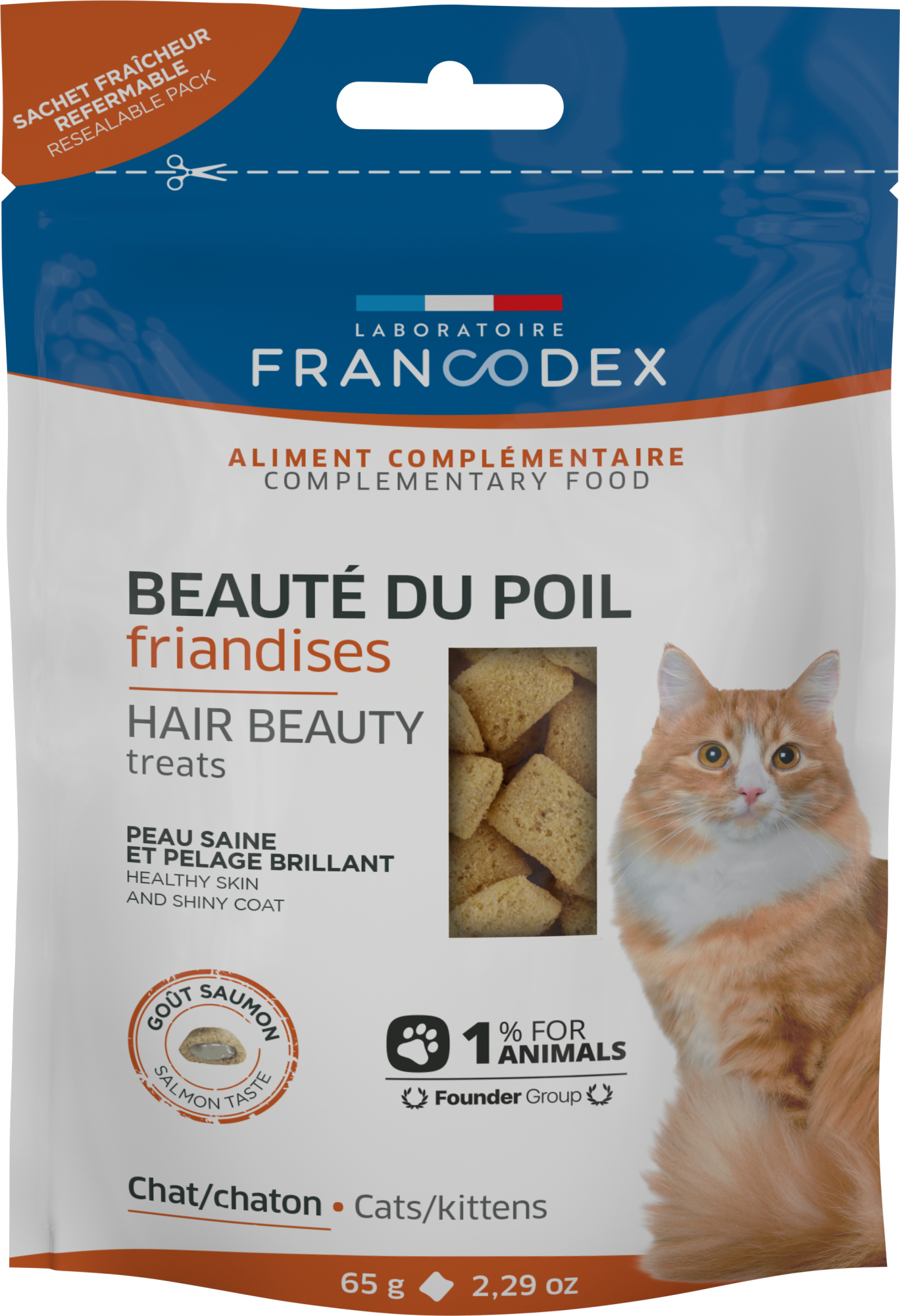 Francodex Haarpflege Leckerlis für Katzen