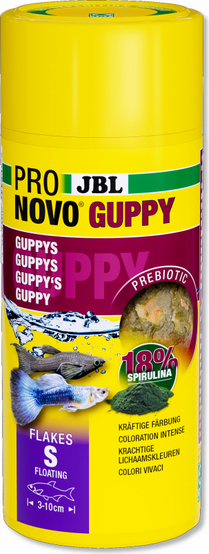 JBL Pronovo Guppy Flakes flocons pour guppys