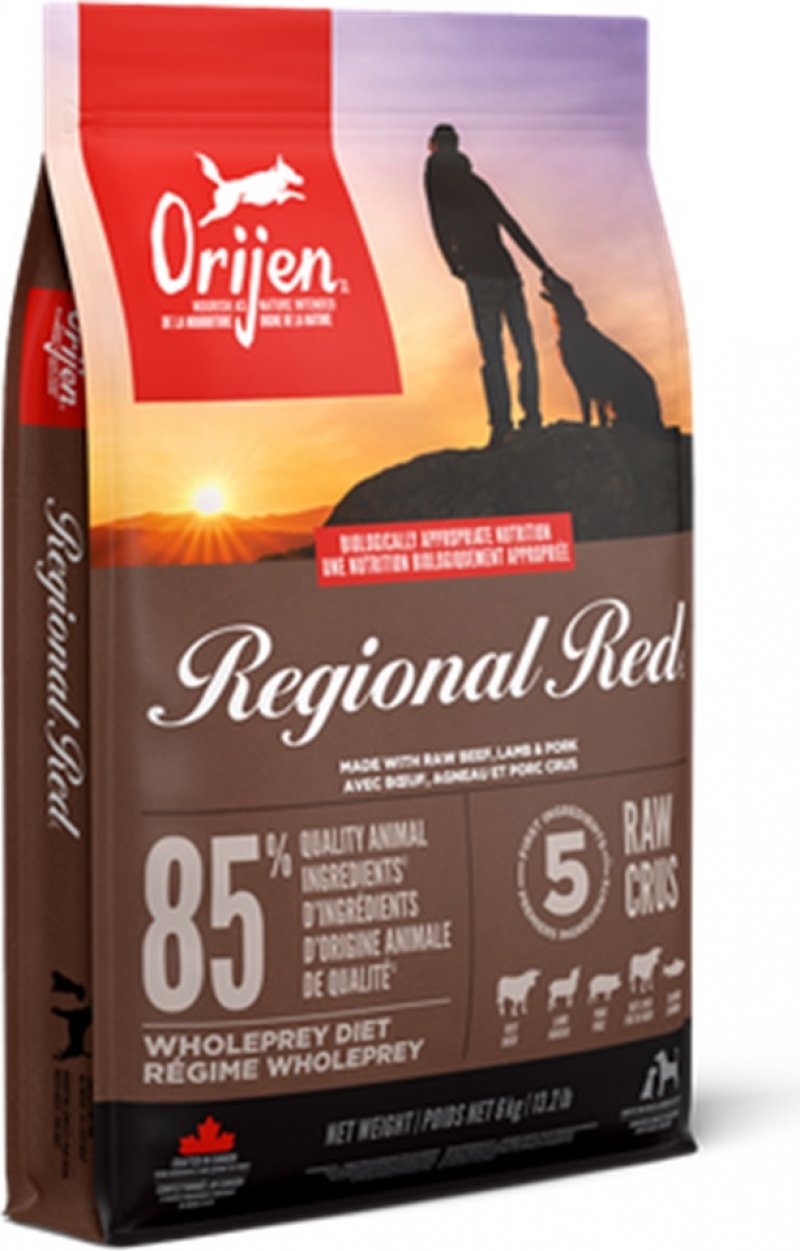 ORIJEN Regional Red Sans Céréales pour chien et chiot