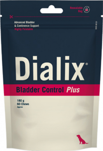 Dialix Bladder Control Plus contre l'incontinence urinaire pour chien