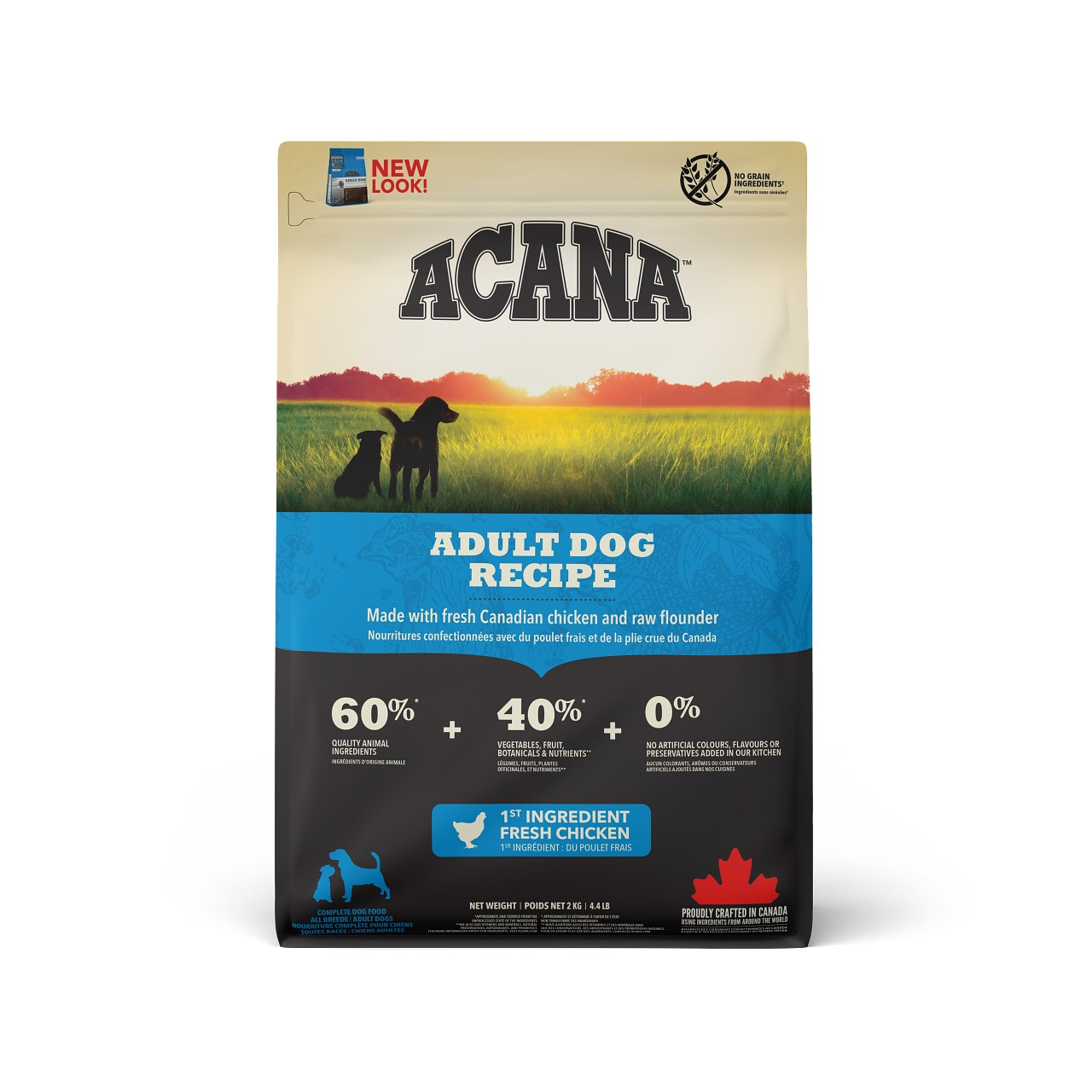 Ração seca para cão adulto de todas as raças ACANA DOG Adult Dog
