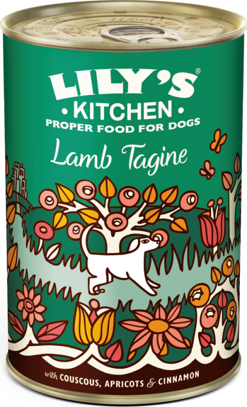 LILY'S KITCHEN Nassfutter für Hunde mit Lamm-Tajine