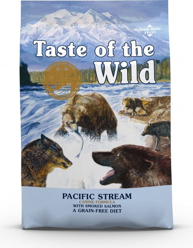 TASTE OF THE WILD Pacific Stream au Saumon Sans Céréales pour chien