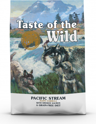 Pienso Taste of The Wild Pacific Stream Puppy para cachorros con salmón