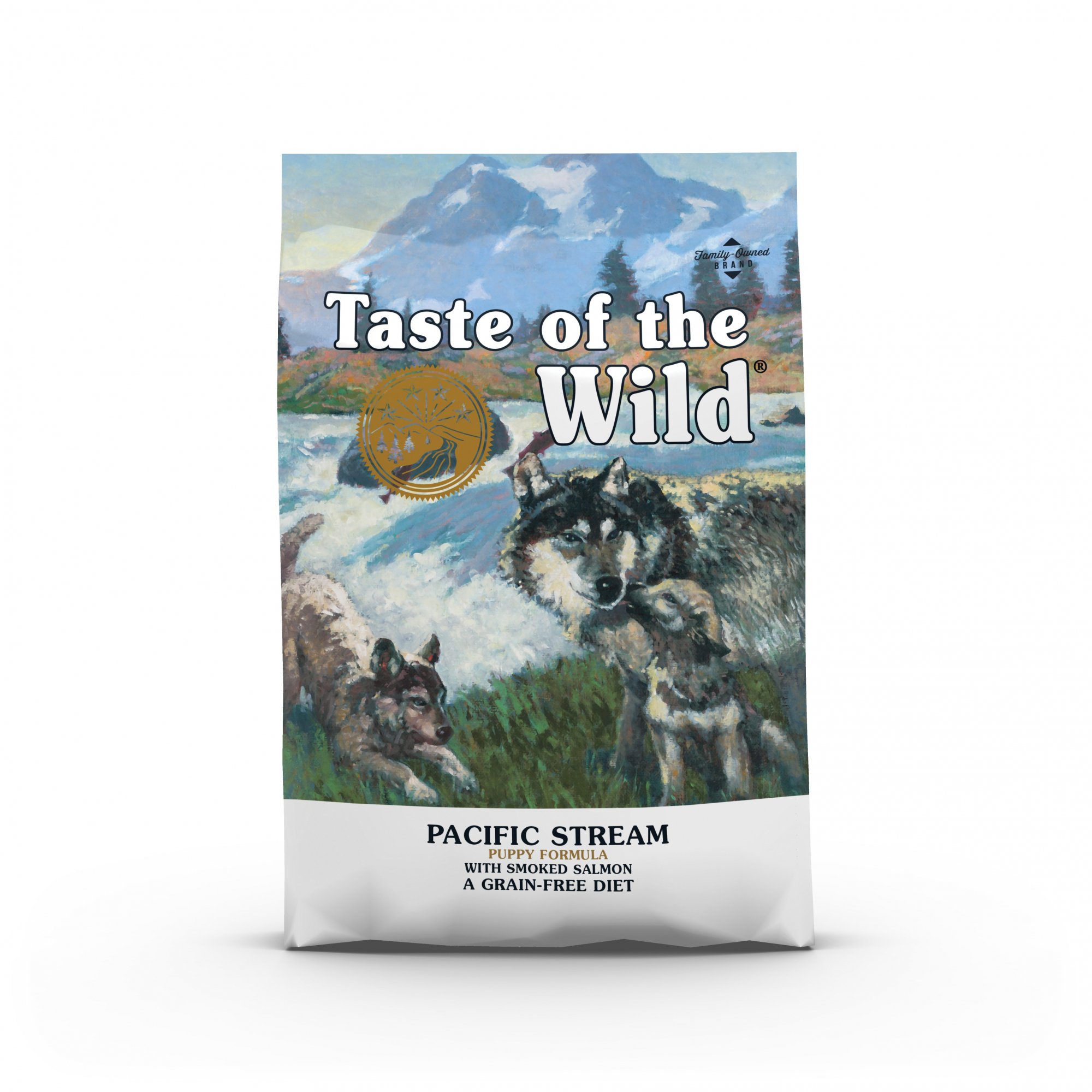 TASTE OF THE WILD PUPPY Pacific Stream ração para cachorro com slmão e sem Cereais