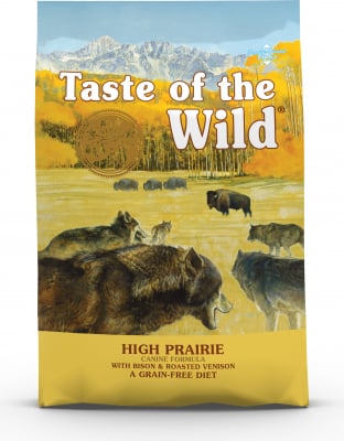 TASTE OF THE WILD High Prairie au Bison & Cerf Sans Céréales pour chien
