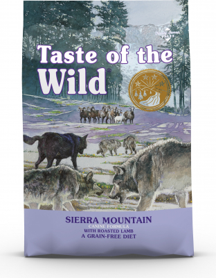TASTE OF THE WILD Sierra Mountain à l'Agneau Sans Céréales pour chien