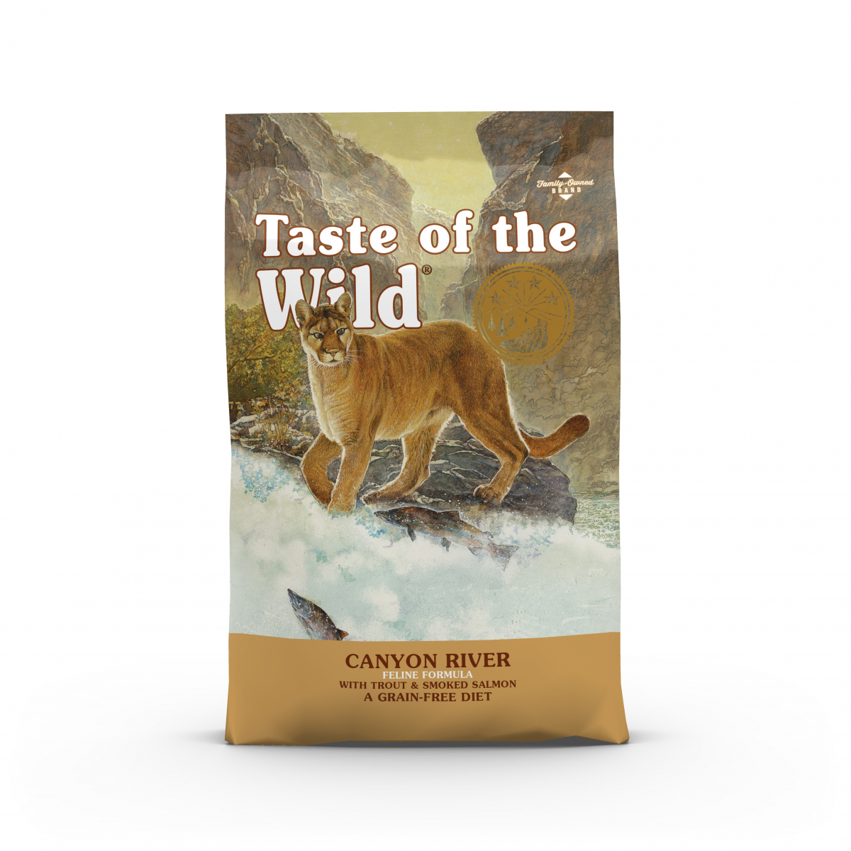 Pienso Taste of The Wild Canyon River con Trucha y Salmón sin cereales para gatos