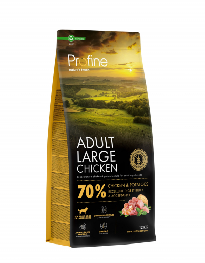 Profine Adult Large Breed Chicken and Potatoes für erwachsene Hunde großer Rassen