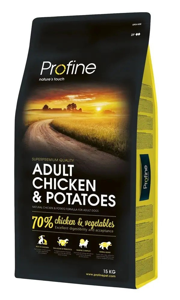 Profine Adult Chicken and potatoes pour chiens adultes
