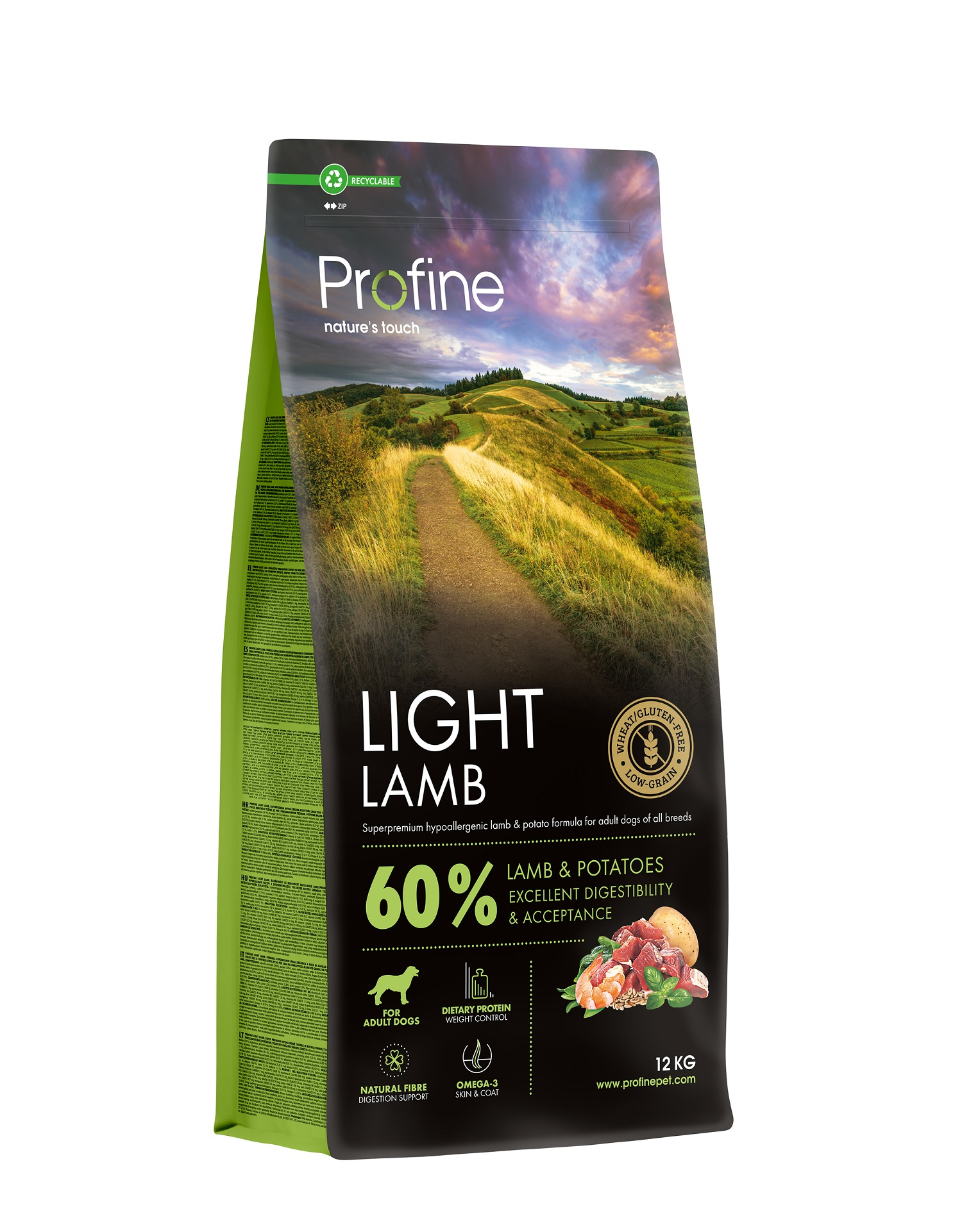 Profine Light Lamb and Potatoes pour le contrôle du poids