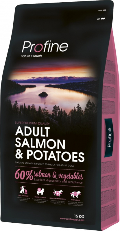 Profine Adult Salmon and Potatoes pour chiens sensibles
