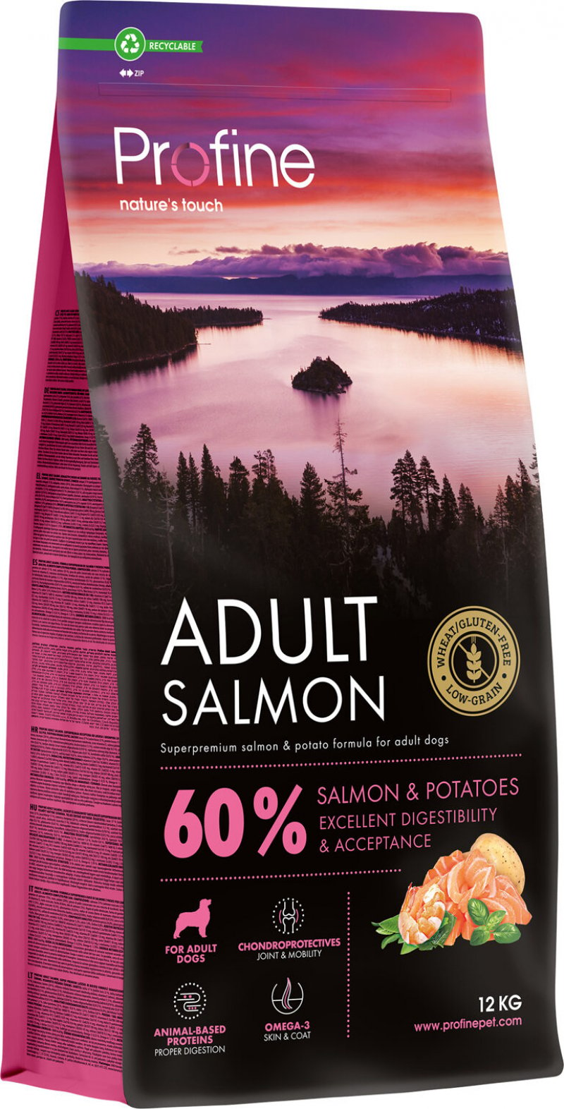 Profine Adult Salmon and Potatoes pour chiens sensibles