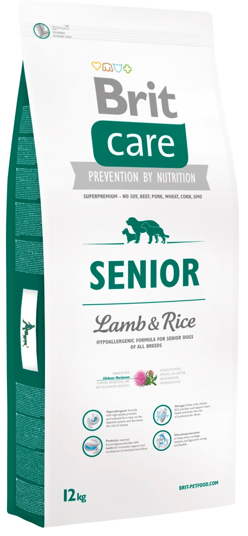 Brit Care Senior Lamm & Reis für ältere Hunde