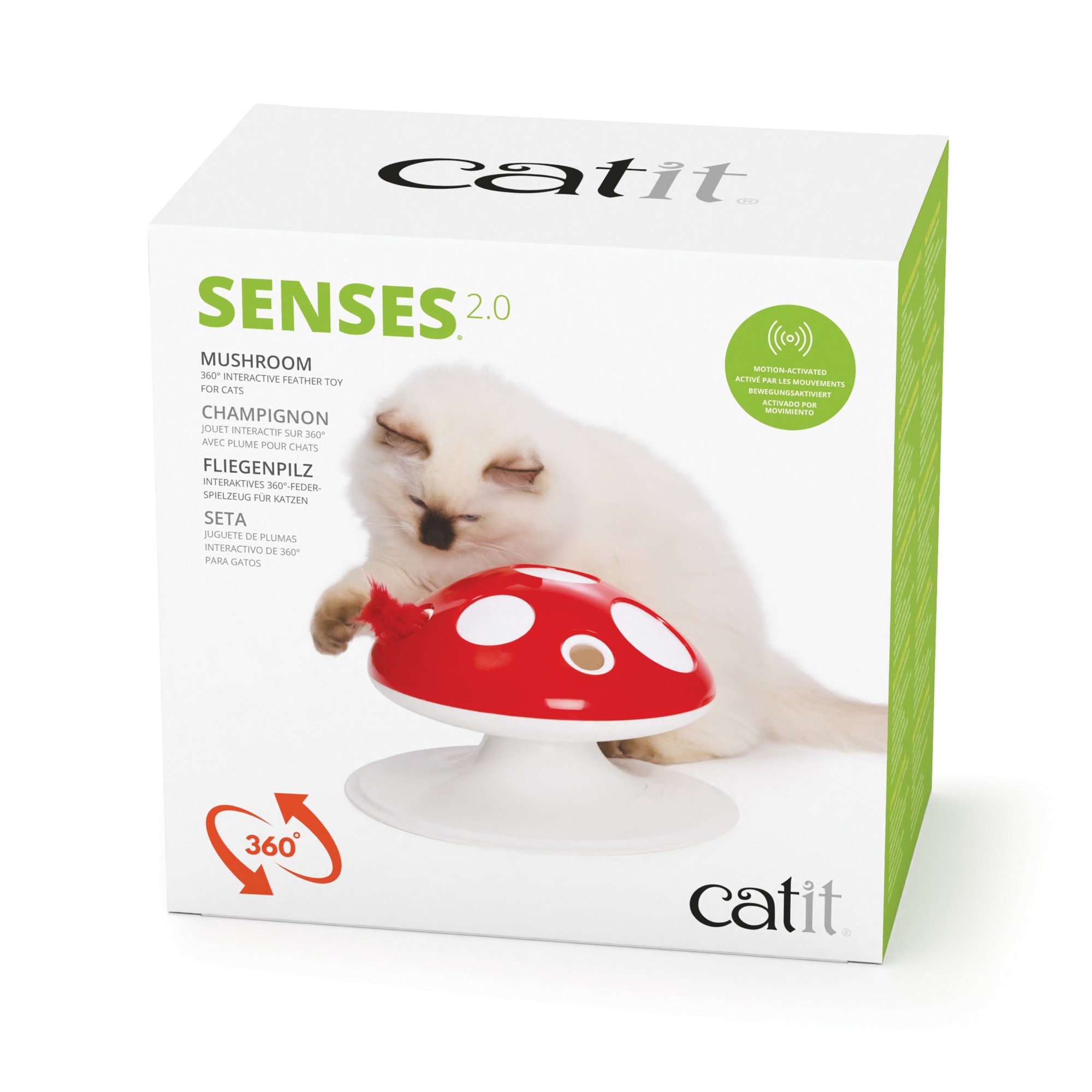 Catit Senses 2.0 Seta juguete interactivo para gatos
