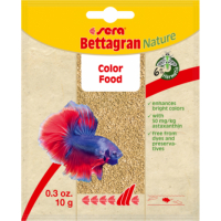 Granulaat Bettagran voor de kleuren van kempvissen