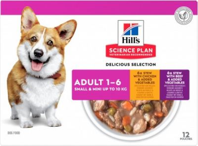 Pâtée HILL'S Science Plan Adult Small & Mini pour petit chien