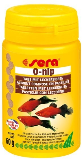 O-Nip tabletten die aan het aquariumglas blijven plakken