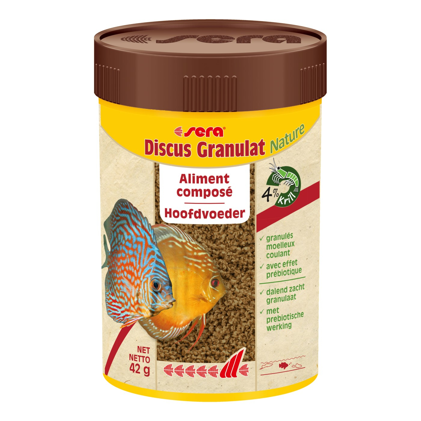 sera Discus Granulat - Hauptfutter für alle Diskusfische