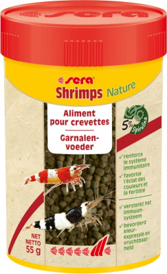 Sera Shrimps Natural aliments pour crevettes