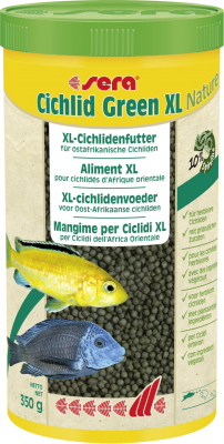 Sera Cichlid Green XL Nature aliment composé pour grands cichlidés herbivores