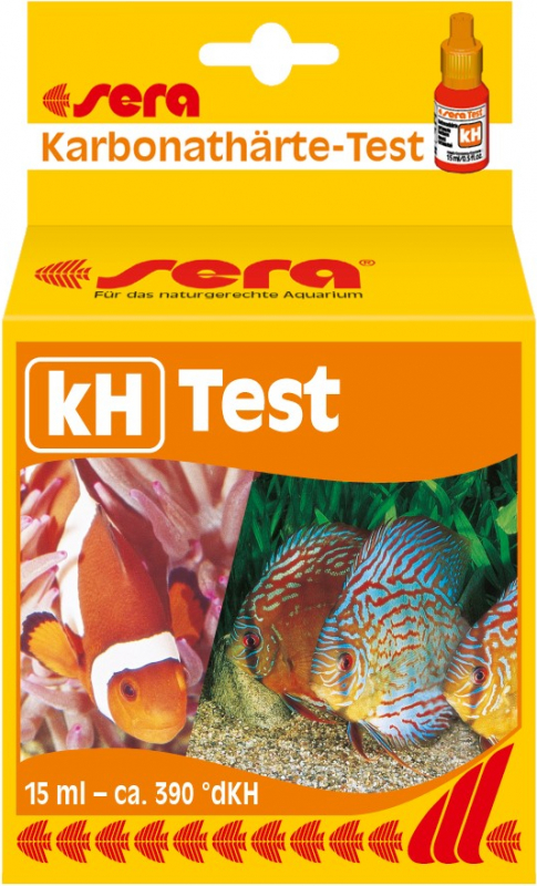 Sera kH-Test für Süß- und Salzwasser
