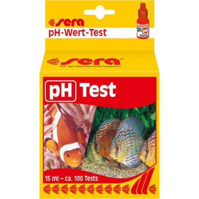 Sera pH-Test für Süß- und Salzwasser