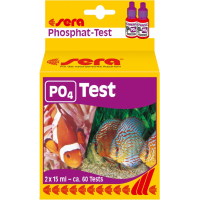 Sera Test phosphates PO4 pour eau douce et eau de mer