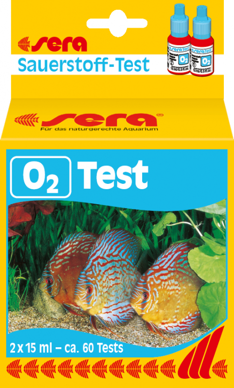 Sera Oxygen O2-Test für Süß- und Meerwasser