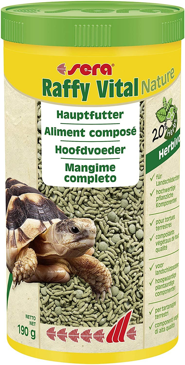 Sera Raffy Vital Cibo completo per tartarughe e rettili erbivori