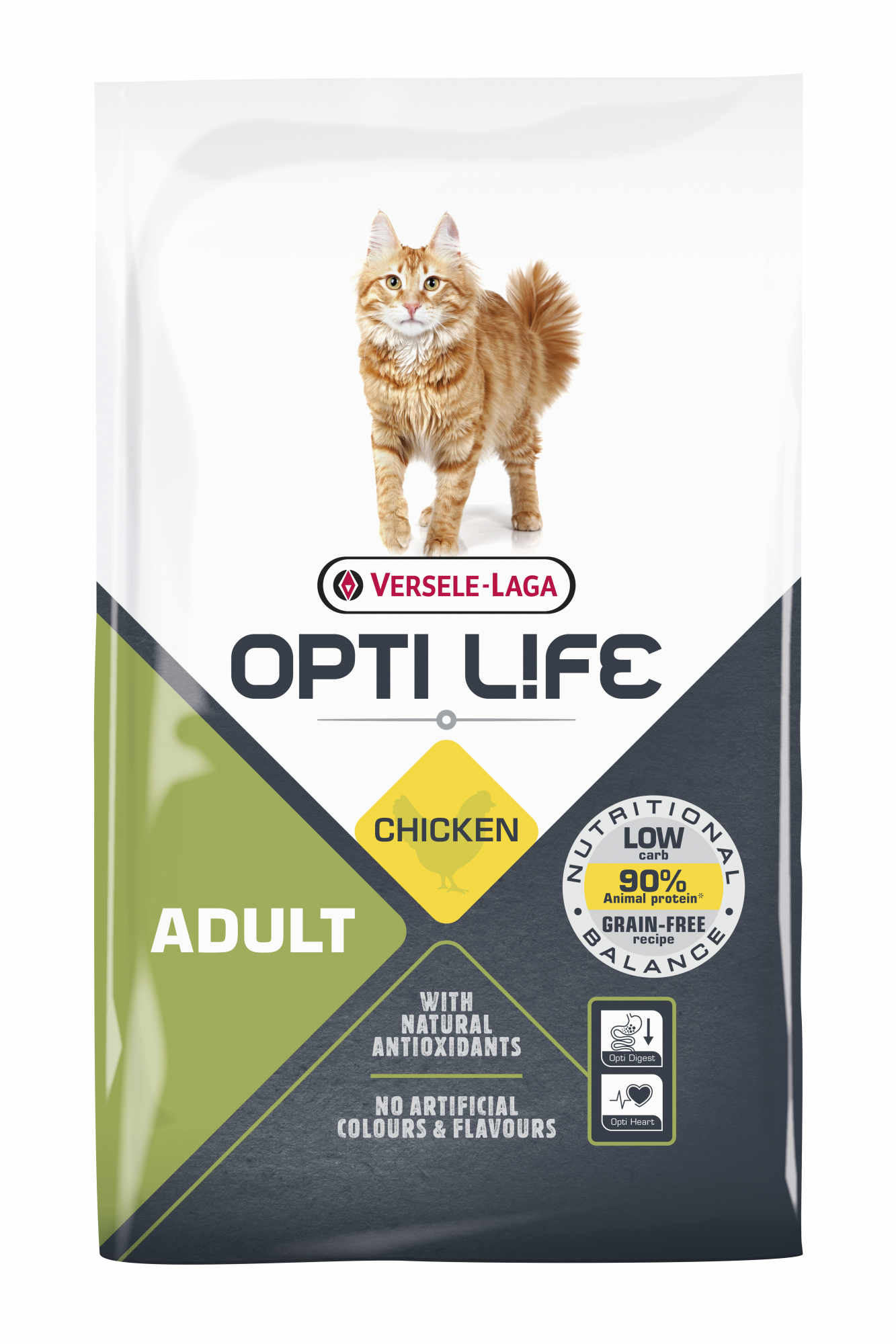 Opti Life Cat Adult mit Huhn für ausgewachsene Katzen