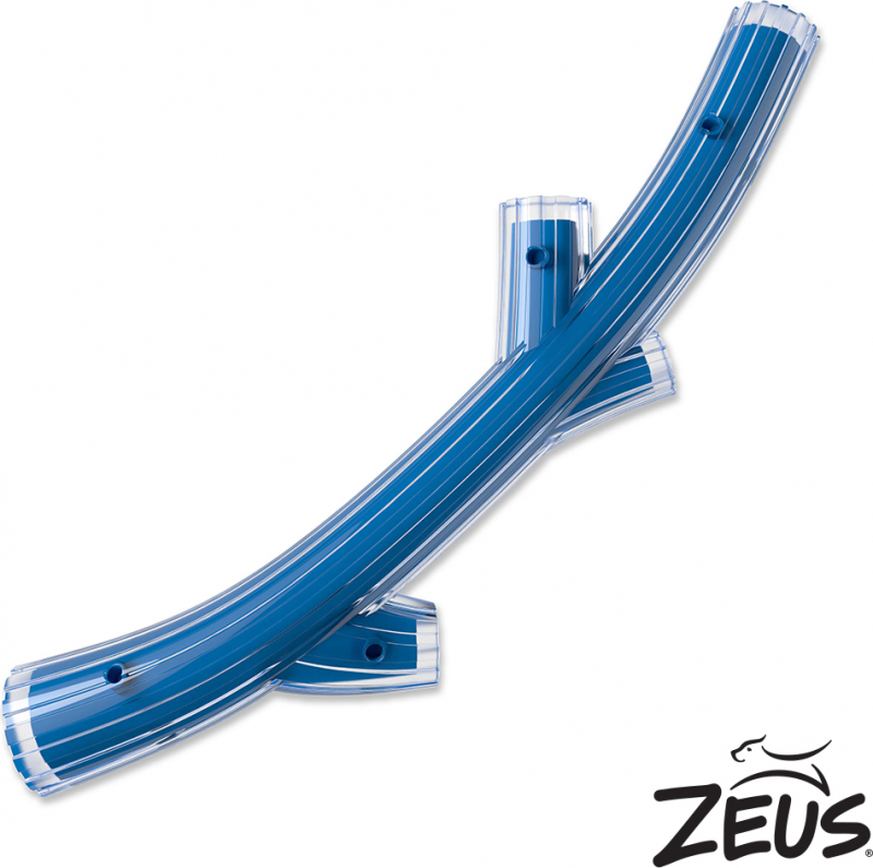 Zeus Duo Stick Bleu, goût bacon - 30 cm 