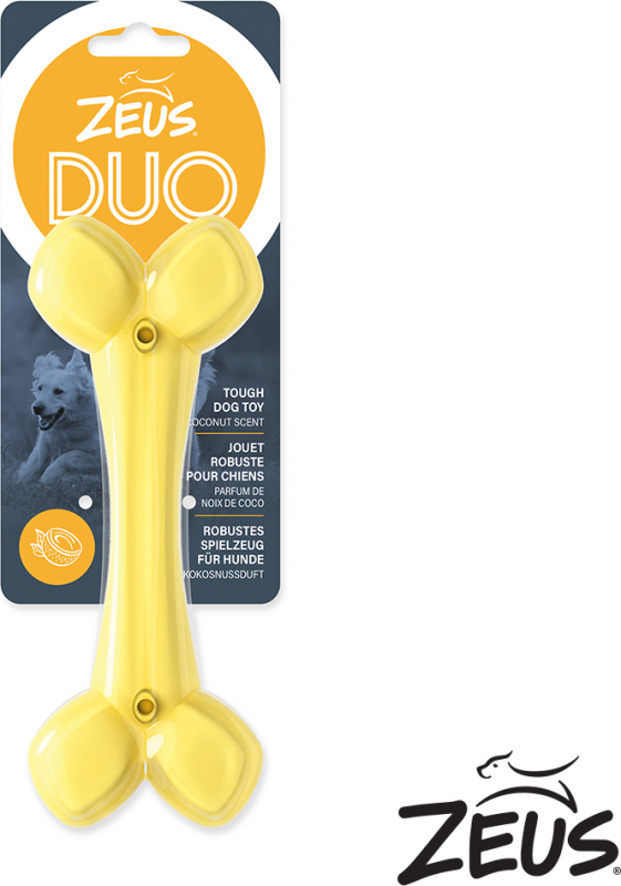 Zeus Duo Os Jaune, goût noix de coco - 18 cm 