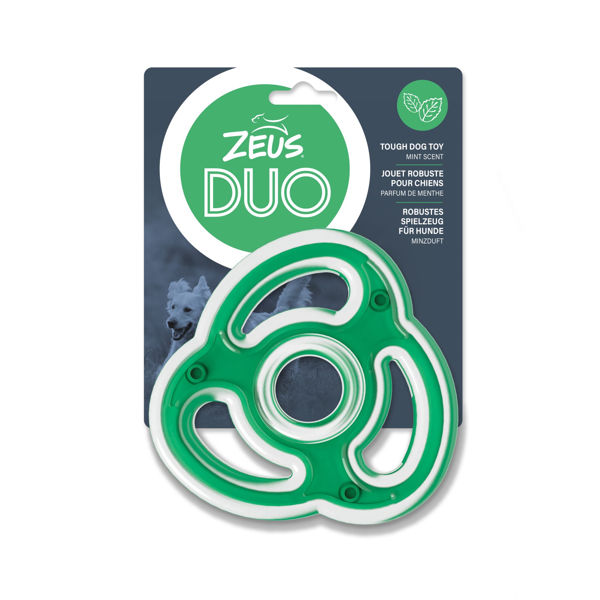 Zeus Duo étoile Ninja vert, goût menthe - 12.5 cm 