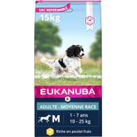 Eukanuba Active Adult Medium Breed pour chien de taille moyenne
