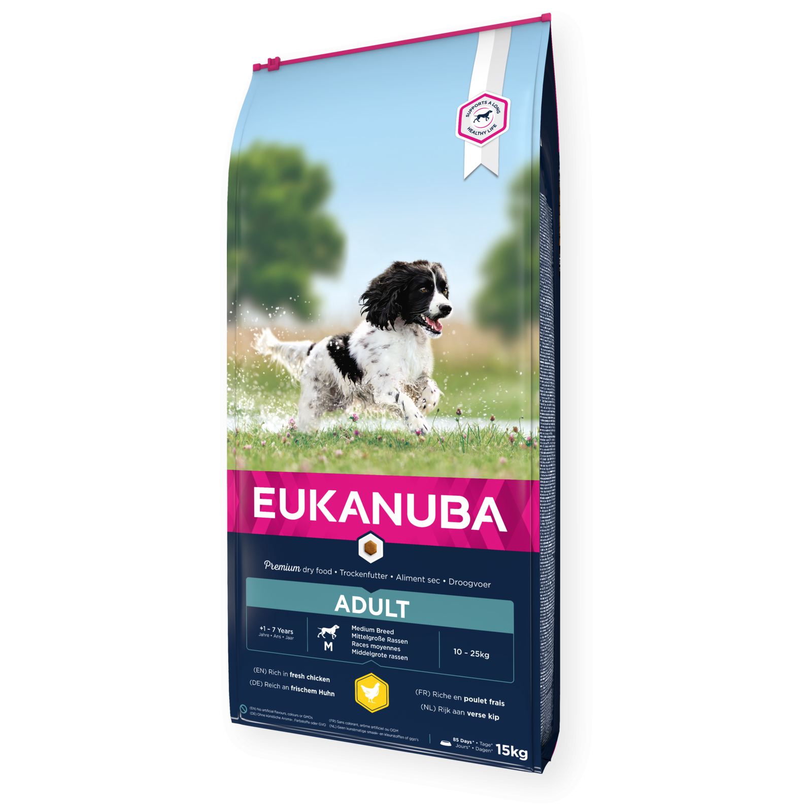 Eukanuba Active Adult Medium Breed para cão de tamanho médio