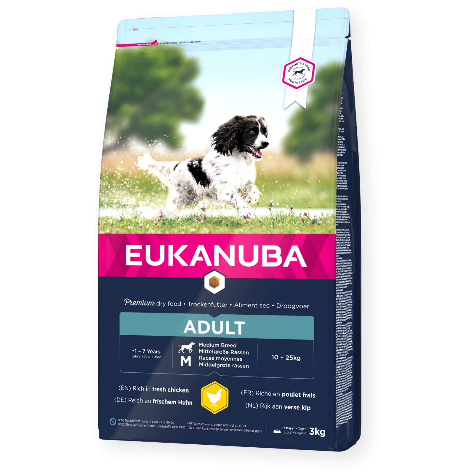 Eukanuba Active Adult Medium Breed para cão de tamanho médio