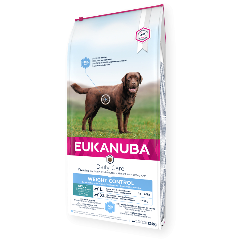 Eukanuba Adult Weight Control per Cani Adulti di Taglia Grande in Sovrappeso