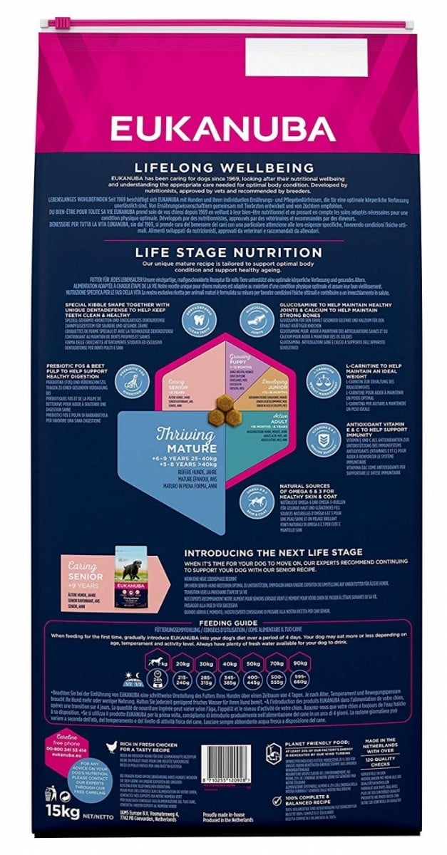 Eukanuba hotsell thriving mature