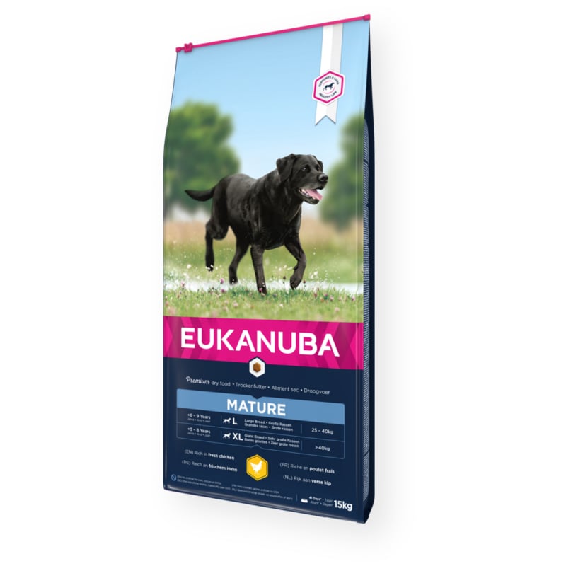 Eukanuba Thriving MATURE raças de porte grande - cão sénior